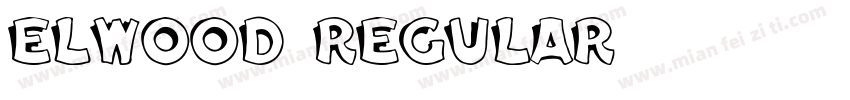 Elwood Regular字体转换